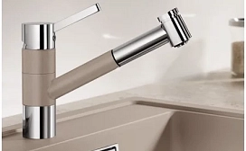 Кухонный смеситель BLANCO TIVO-S с выдвижным изливом