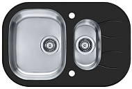 Мойка Alveus Wave 30 черное стекло