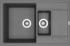 Мойка Florentina Липси 780к черный