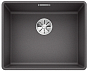 Мойка Blanco SUBLINE 500-F отводная арматура InFino® темная скала