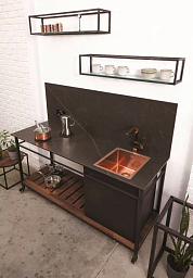 Мойка Alveus Quadrix 30 Monarch медь матовая