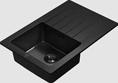 Мойка Tolero Twist Black Edition