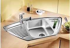 Мойка Blanco Tipo 9E нержавеющая сталь матовая