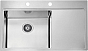 Мойка Alveus Pure 50L нержавеющая сталь матовая, чаша слева