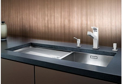 Мойка Blanco Claron 400/550-T-U чаша справа