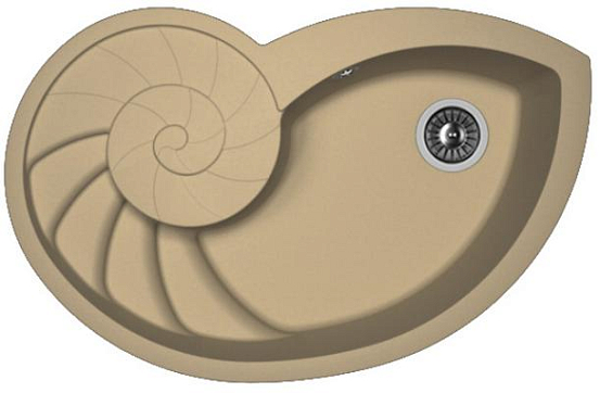 Мойка Florentina Наутилус капучино preview 1