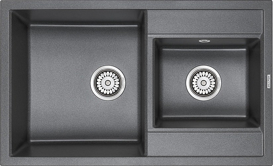Мойка Paulmark Tandem графит preview 1