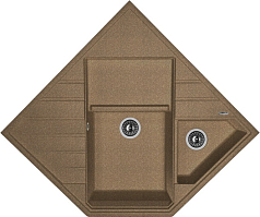 Мойка Florentina Бомбей коричневый