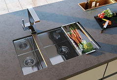 Мойка Alveus Quadrix 10 нержавеющая сталь матовая
