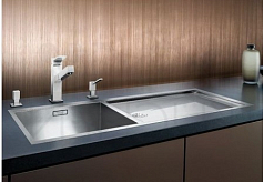 Мойка Blanco Zerox 400/550-T-IF/N чаша слева