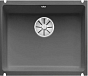 Мойка Blanco SUBLINE 500-U керамика отводная арматура InFino® базальт