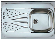 Мойка Alveus Classic 30 нержавеющая сталь атласная, чаша справа