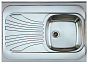 Мойка Alveus Classic 30 нержавеющая сталь атласная, чаша справа