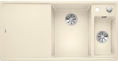 Мойка Blanco AXIA III 6 S чаша справа, доска стекло клапан-автомат InFino® жасмин