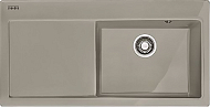 Мойка Franke MTK 611-100 чаша справа жемчужный серый