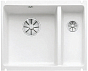 Мойка Blanco SUBLINE 350/150-U керамика отводная арматура InFino® глянцевый белый