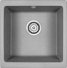 Мойка Paulmark Brilon серый металлик