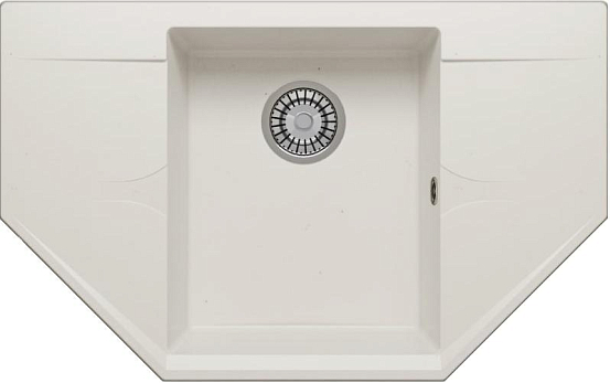 Мойка Polygran Riff-800 белый хлопок preview 1