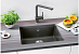 Купить Мойка Blanco SUBLINE 500-U керамика отводная арматура InFino® базальт preview 2