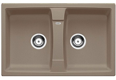 Мойка Blanco LEXA 8 SILGRANIT PuraDur серый беж