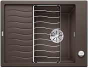 Мойка Blanco Elon 45S SILGRANIT PuraDur клапан-автомат InFino® кофе