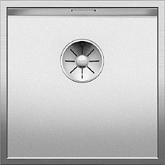 Мойка Blanco ZEROX 400-IF Durinox® отводная арматура InFino® нержавеющая сталь durinox