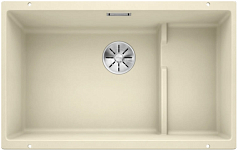 Мойка Blanco SUBLINE 700-U Level SILGRANIT отводная арматура InFino® жасмин