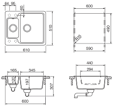 Мойка Schock CAMBRIDGE 60 CRISTALITE оникс