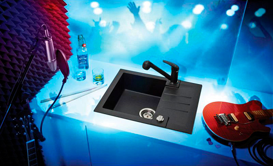 Мойка Alveus Rock 30 карбон preview 2