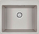 Мойка Paulmark Kante серый