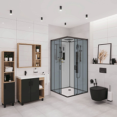 Душевая кабина Niagara NG-6901 GQ black