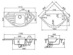 Мойка Schock GENIUS 90C CRISTALITE мокка