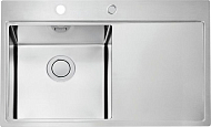 Мойка Alveus Pure Up 40 нержавеющая сталь атласная, чаша слева