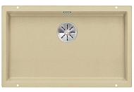 Мойка Blanco SUBLINE 700-U SILGRANIT отводная арматура InFino® шампань