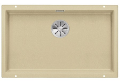 Мойка Blanco SUBLINE 700-U SILGRANIT отводная арматура InFino® шампань