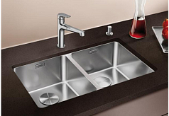 Мойка Blanco ANDANO 340/340-U клапан-автомат