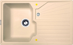 Мойка Zigmund & Shtain Kaskade 800 топленое молоко