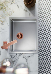 Мойка Alveus Quadrix 50 Monarch антрацит матовая