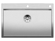 Мойка Blanco ZEROX 700-IF/A Durinox® отводная арматура InFino® нержавеющая сталь durinox