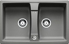 Мойка Blanco LEXA 8 SILGRANIT PuraDur алюметаллик