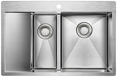 Мойка Paulmark Union R нержавеющая сталь брашированная