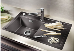 Мойка Blanco Zenar 45 S-F крыло справа