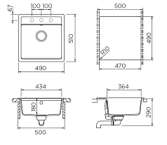 Мойка Schock VERO 50 CRISTADUR пуро