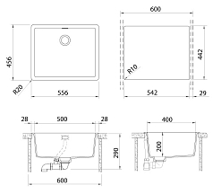 Мойка Schock GREENWICH 60 CRISTADUR серебристый камень