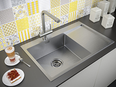 Мойка Paulmark Elde L нержавеющая сталь брашированная