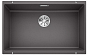 Мойка Blanco SUBLINE 700-U SILGRANIT отводная арматура InFino® темная скала