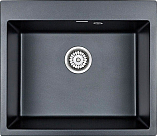 Мойка Paulmark Kante чёрный металлик