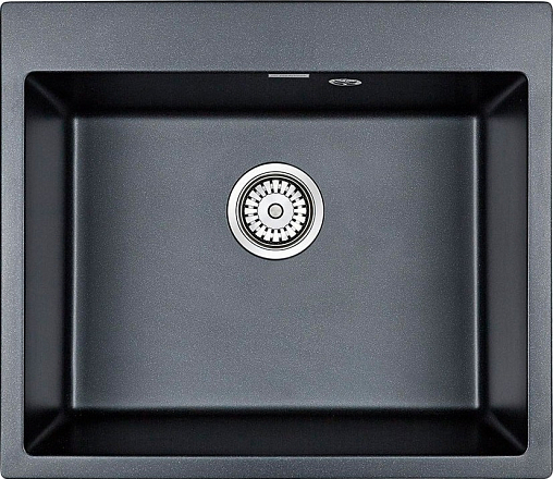Мойка Paulmark Kante чёрный металлик preview 1