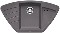 Мойка Blanco Zia 9E темная скала