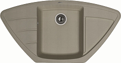 Мойка Florentina Липси 980С серый шёлк